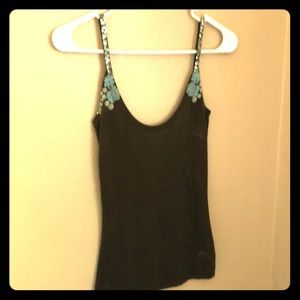 Free People Beaded sequin tank tank